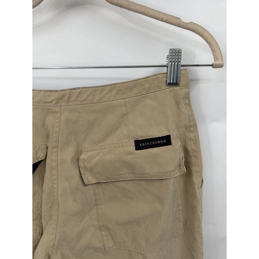 Abercrombie & Fitch Hiking Pants Women M Beige Gorpcore Outdoor Camping Trail - Picture 8 of 11